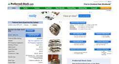 Desktop Screenshot of preferred-stock.com